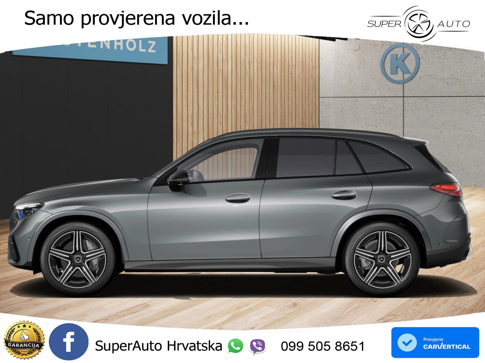 Mercedes GLC 220d (197 KS) 4MATIC 9G-TRONIC AMG ZRAČNI+ACC+GR SJED+KAM+PANO