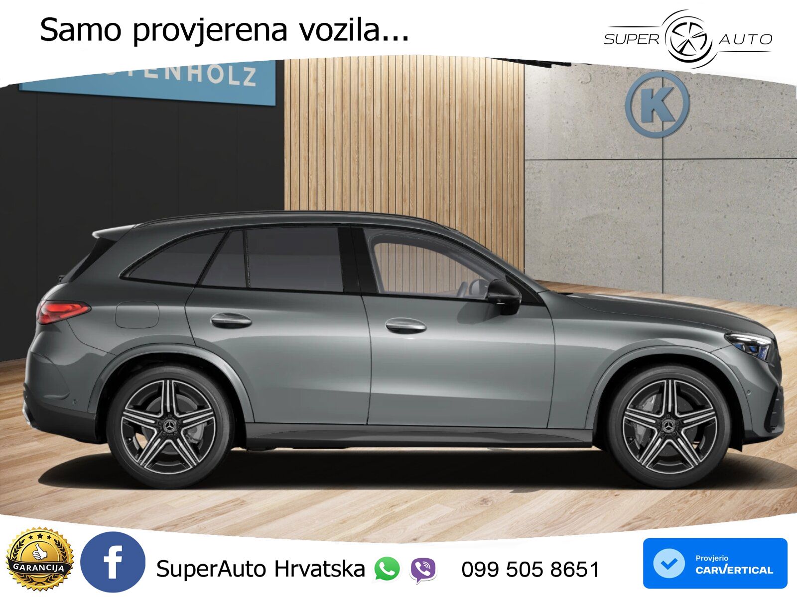 Mercedes GLC 220d (197 KS) 4MATIC 9G-TRONIC AMG ZRAČNI+ACC+GR SJED+KAM+PANO