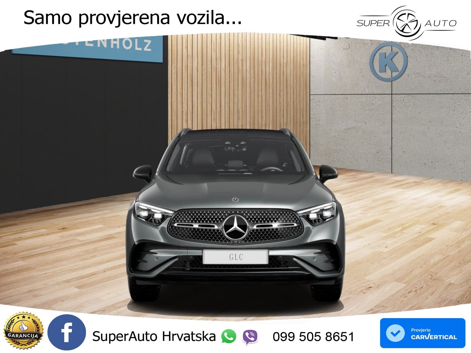 Mercedes GLC 220d (197 KS) 4MATIC 9G-TRONIC AMG ZRAČNI+ACC+GR SJED+KAM+PANO