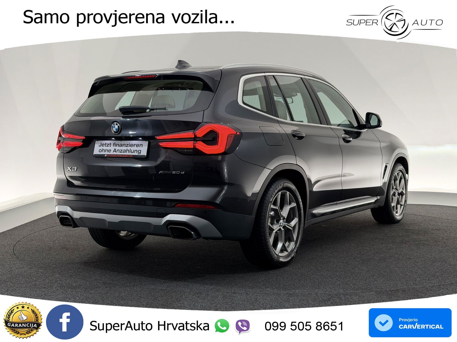 BMW X3 20d xDrive Steptronic LED+GR SJED+ACC