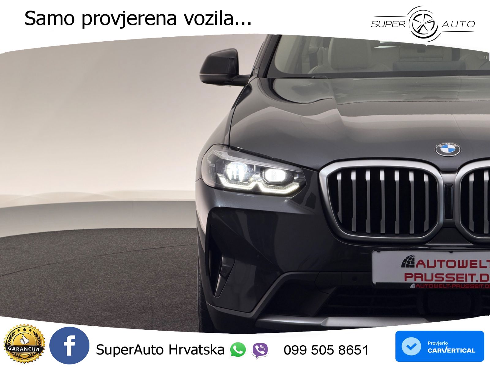 BMW X3 20d xDrive Steptronic LED+GR SJED+ACC