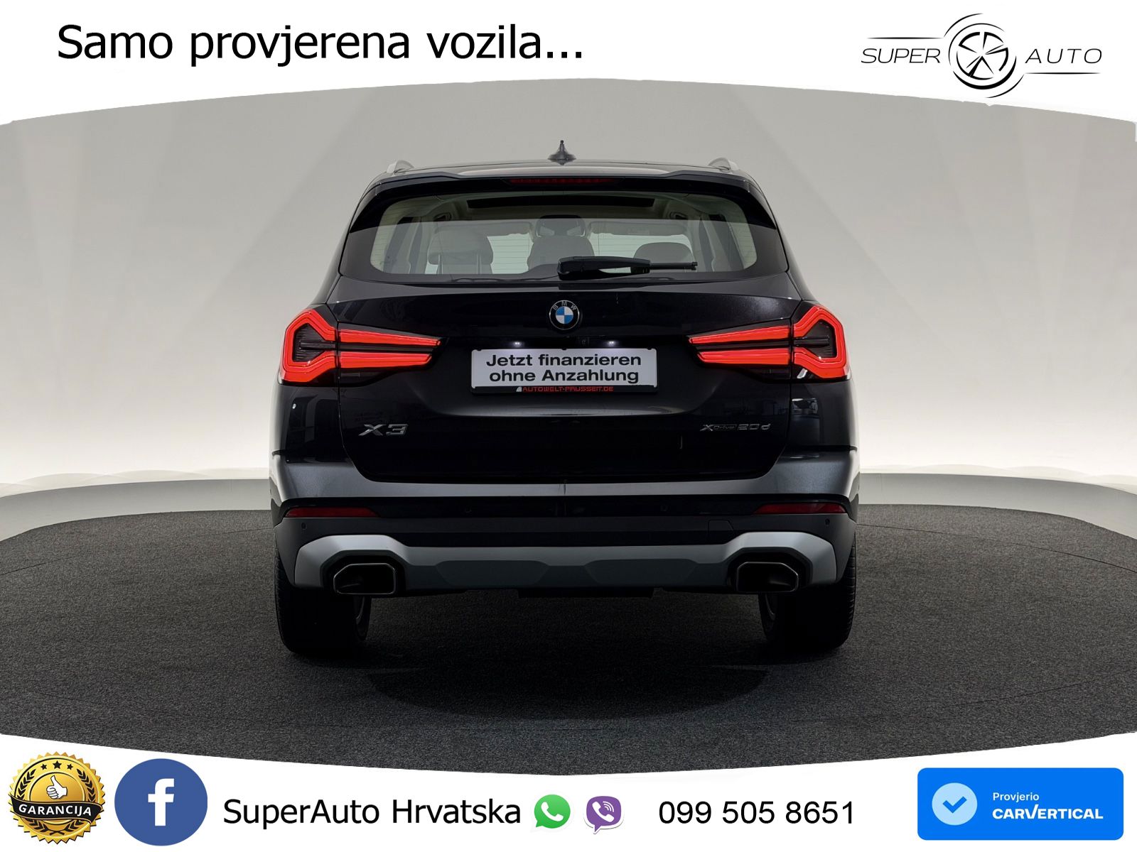 BMW X3 20d xDrive Steptronic LED+GR SJED+ACC