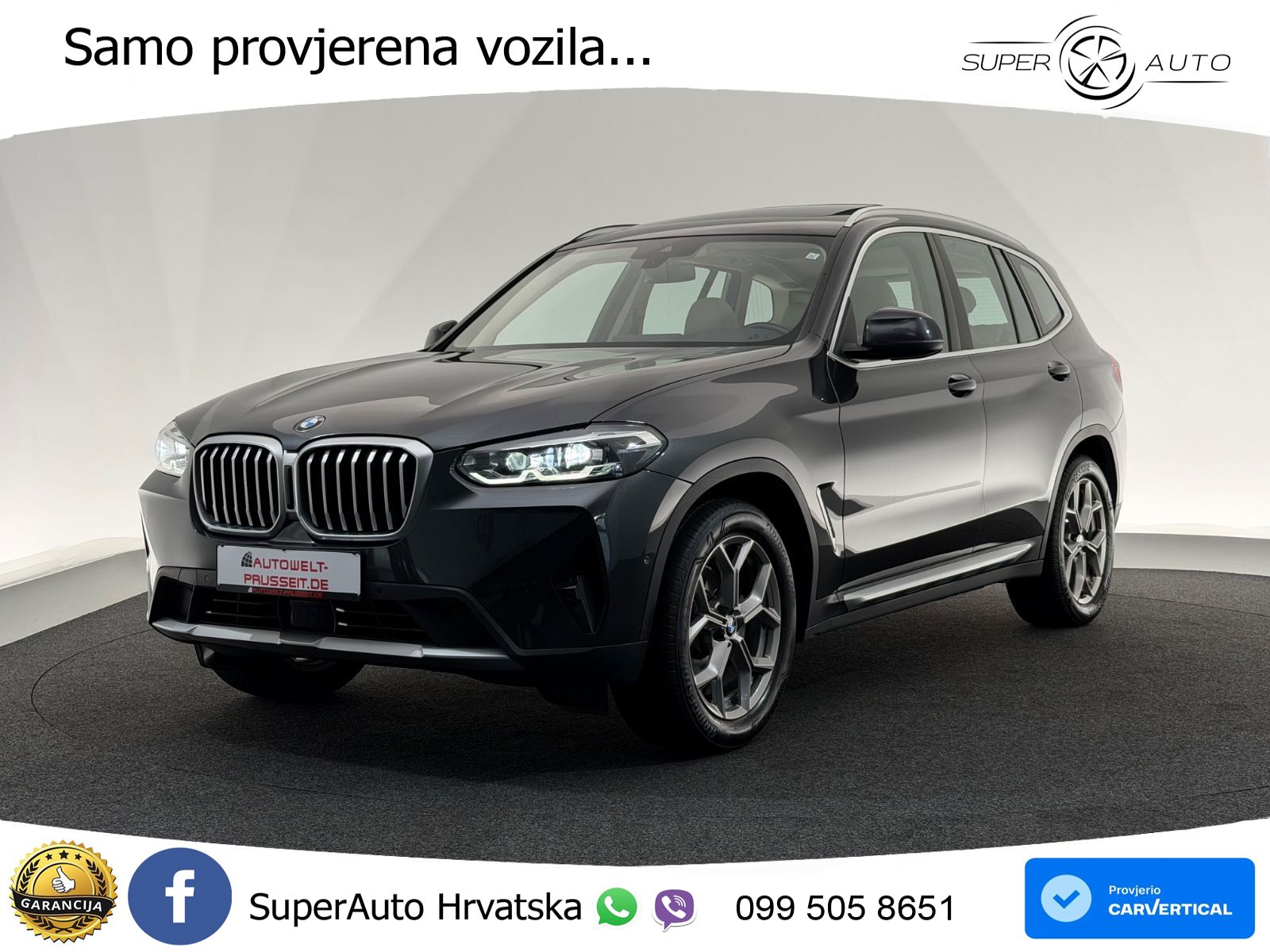 BMW X3 20d xDrive Steptronic LED+GR SJED+ACC