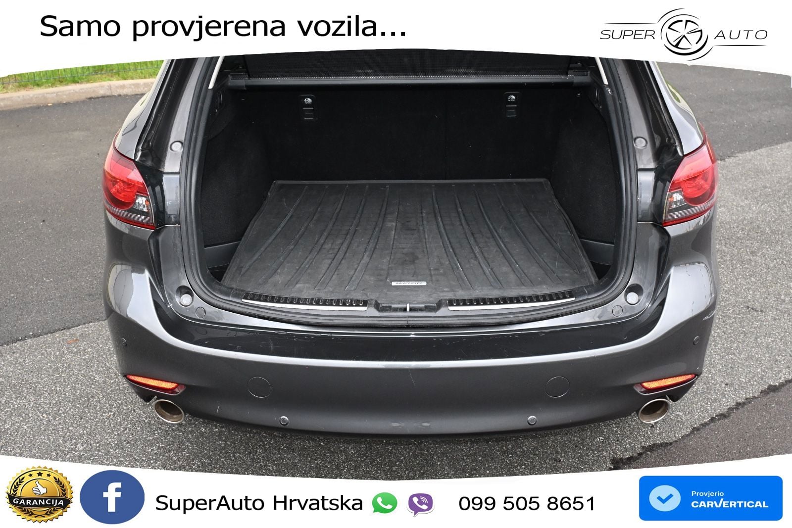 Mazda 6 Sport Combi 2.5 SKYACTIV-G (194 KS) SKYACTIV-Drive LED+GR SJED+ACC