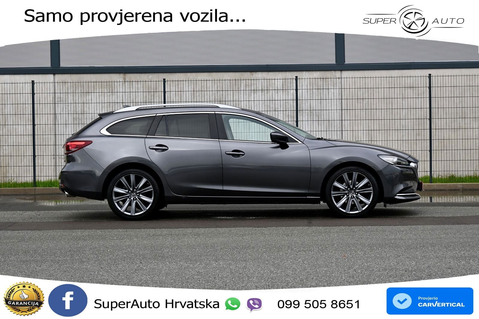 Mazda 6 Sport Combi 2.5 SKYACTIV-G (194 KS) SKYACTIV-Drive LED+GR SJED+ACC