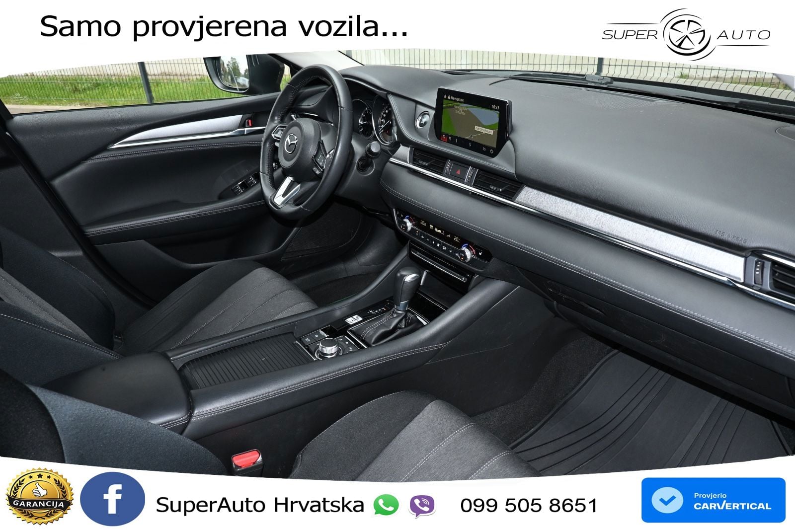 Mazda 6 Sport Combi 2.5 SKYACTIV-G (194 KS) SKYACTIV-Drive LED+GR SJED+ACC