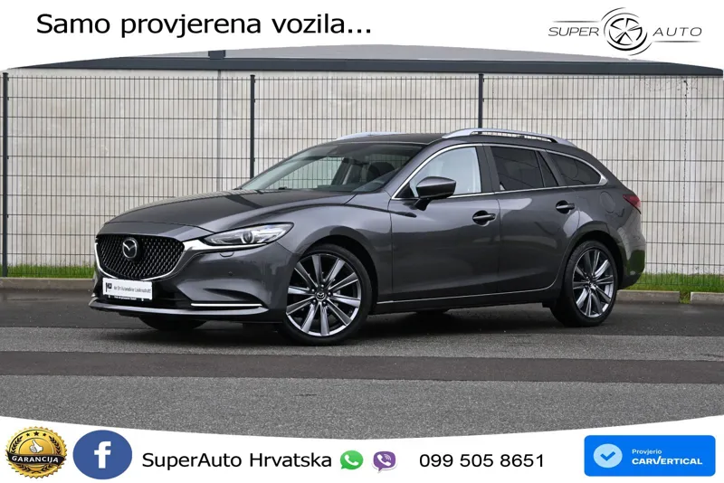 Mazda 6 Sport Combi 2.5 SKYACTIV-G (194 KS) SKYACTIV-Drive LED+GR SJED+ACC