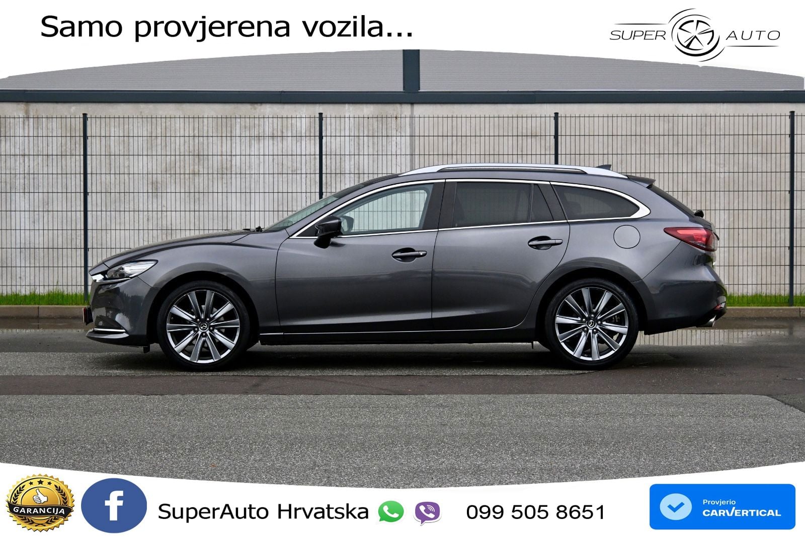 Mazda 6 Sport Combi 2.5 SKYACTIV-G (194 KS) SKYACTIV-Drive LED+GR SJED+ACC