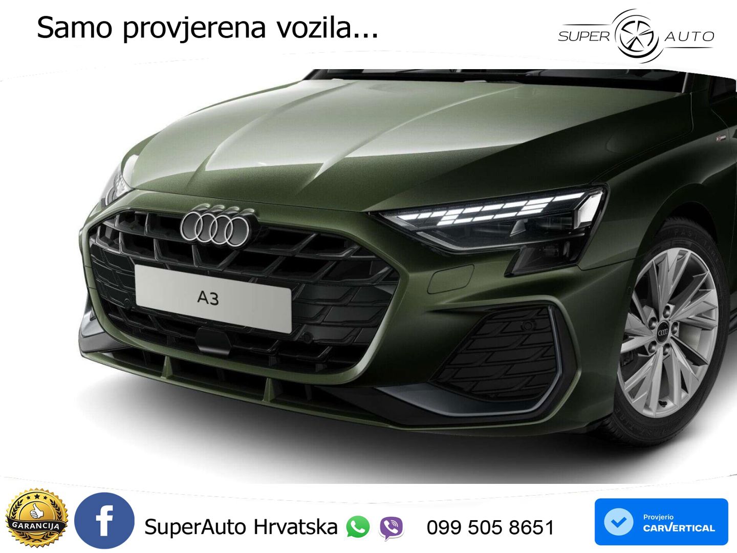 Audi A3 35 TFSI (150 KS) S tronic S line LED+GR SJED+ACC