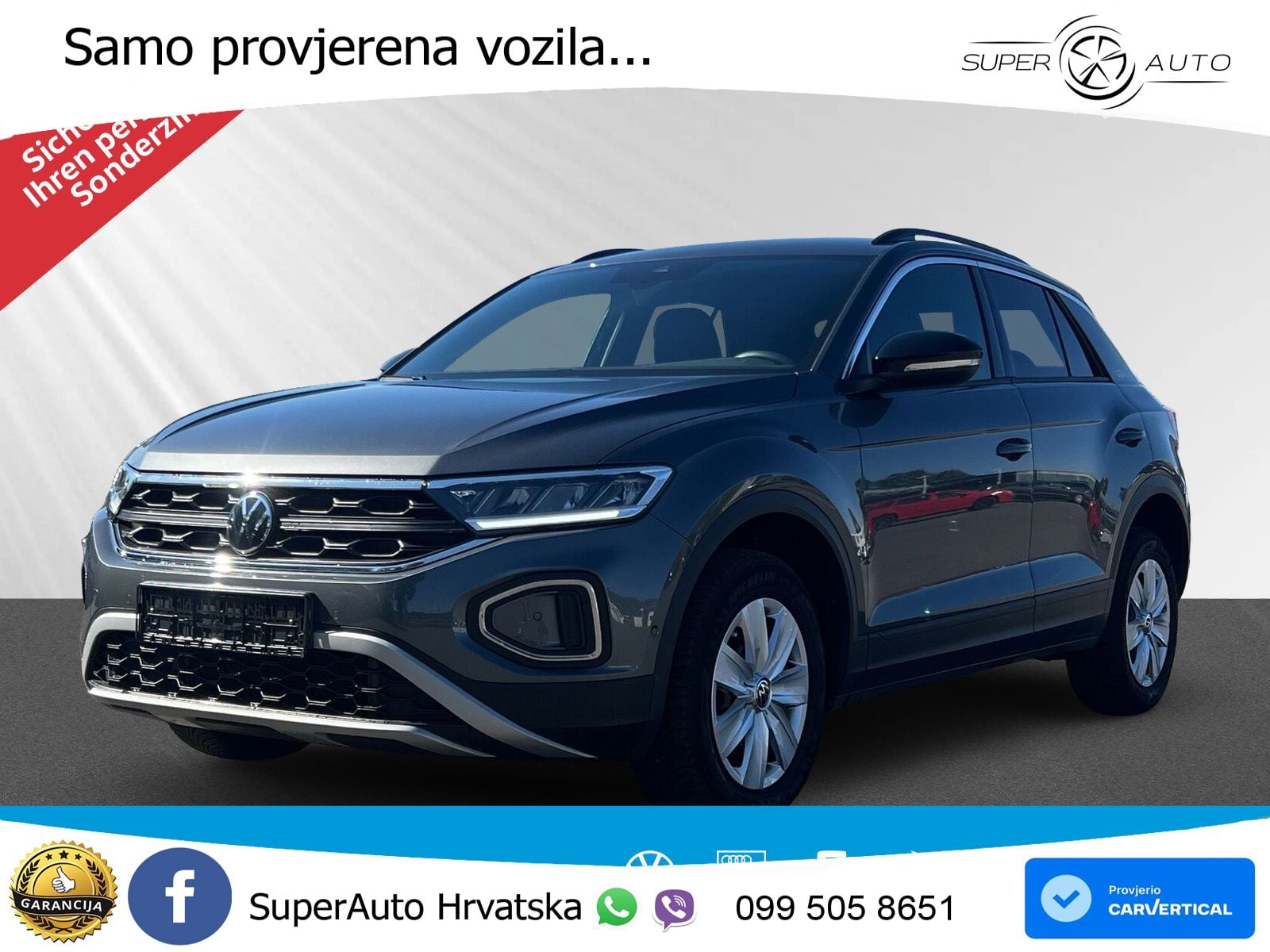 Volkswagen T-Roc 1.5 TSI (150 KS) DSG LED+GR SJED+ACC