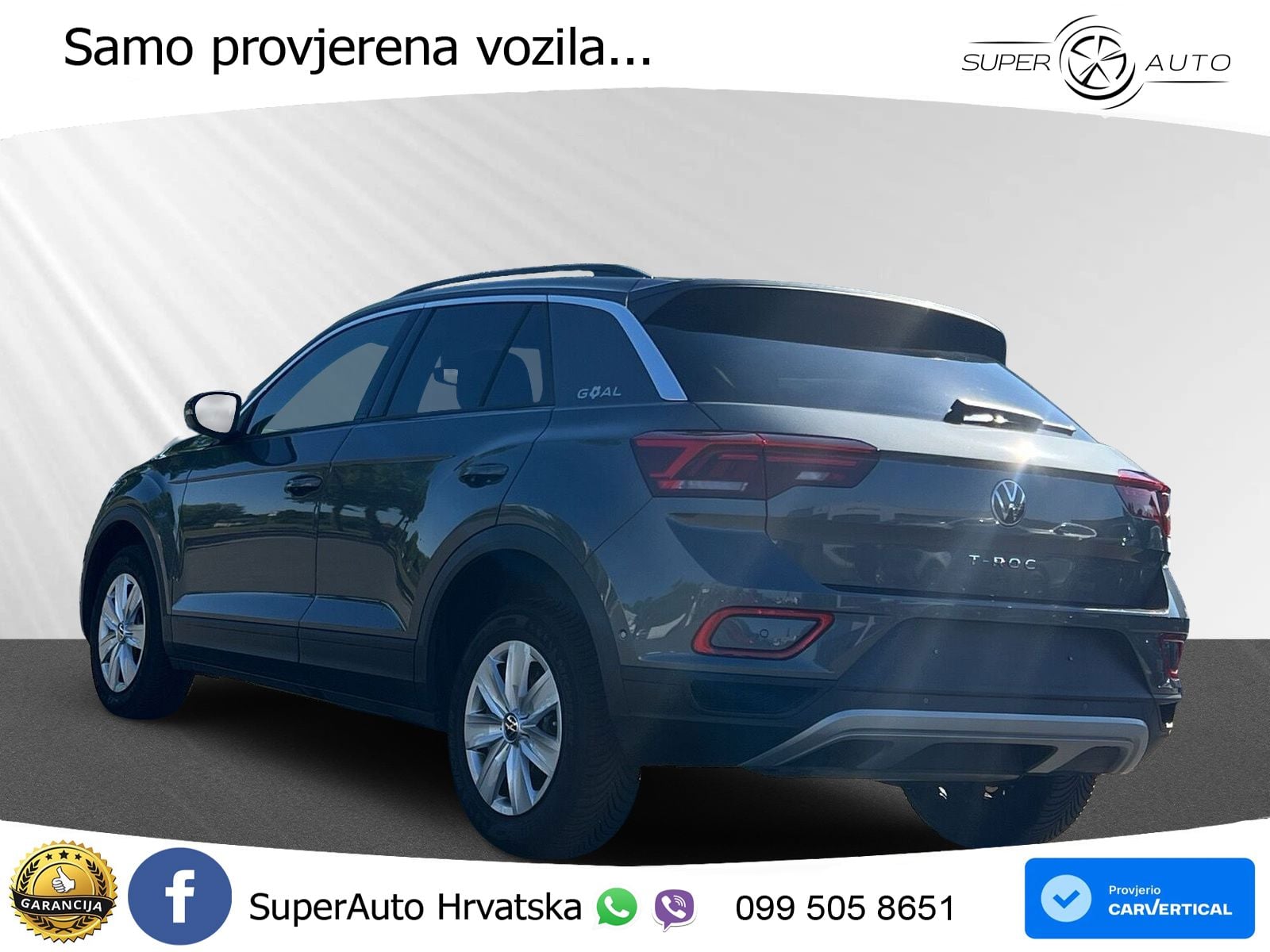 Volkswagen T-Roc 1.5 TSI (150 KS) DSG LED+GR SJED+ACC