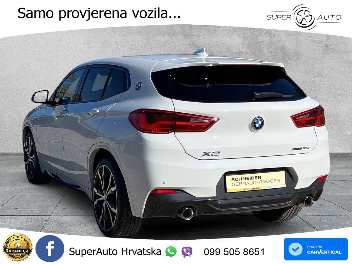 BMW X2 sDrive18d Steptronic M Sport LED+GR SJED+ACC