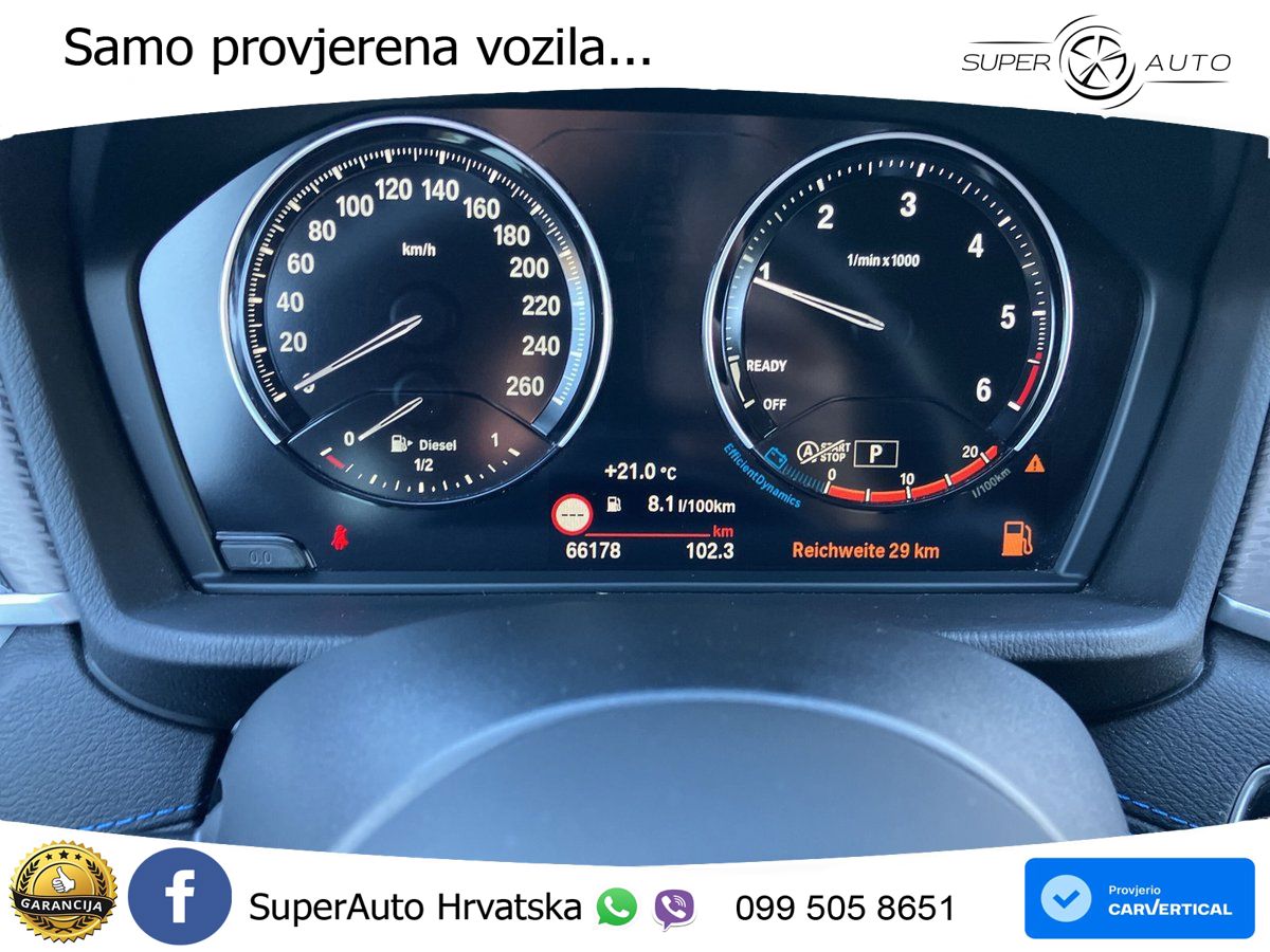 BMW X2 sDrive18d Steptronic M Sport LED+GR SJED+ACC