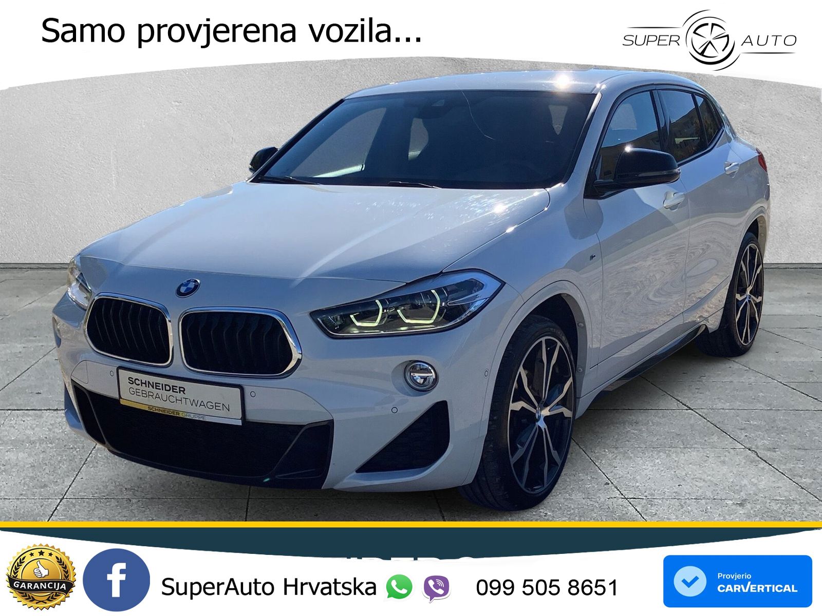 BMW X2 sDrive18d Steptronic M Sport LED+GR SJED+ACC