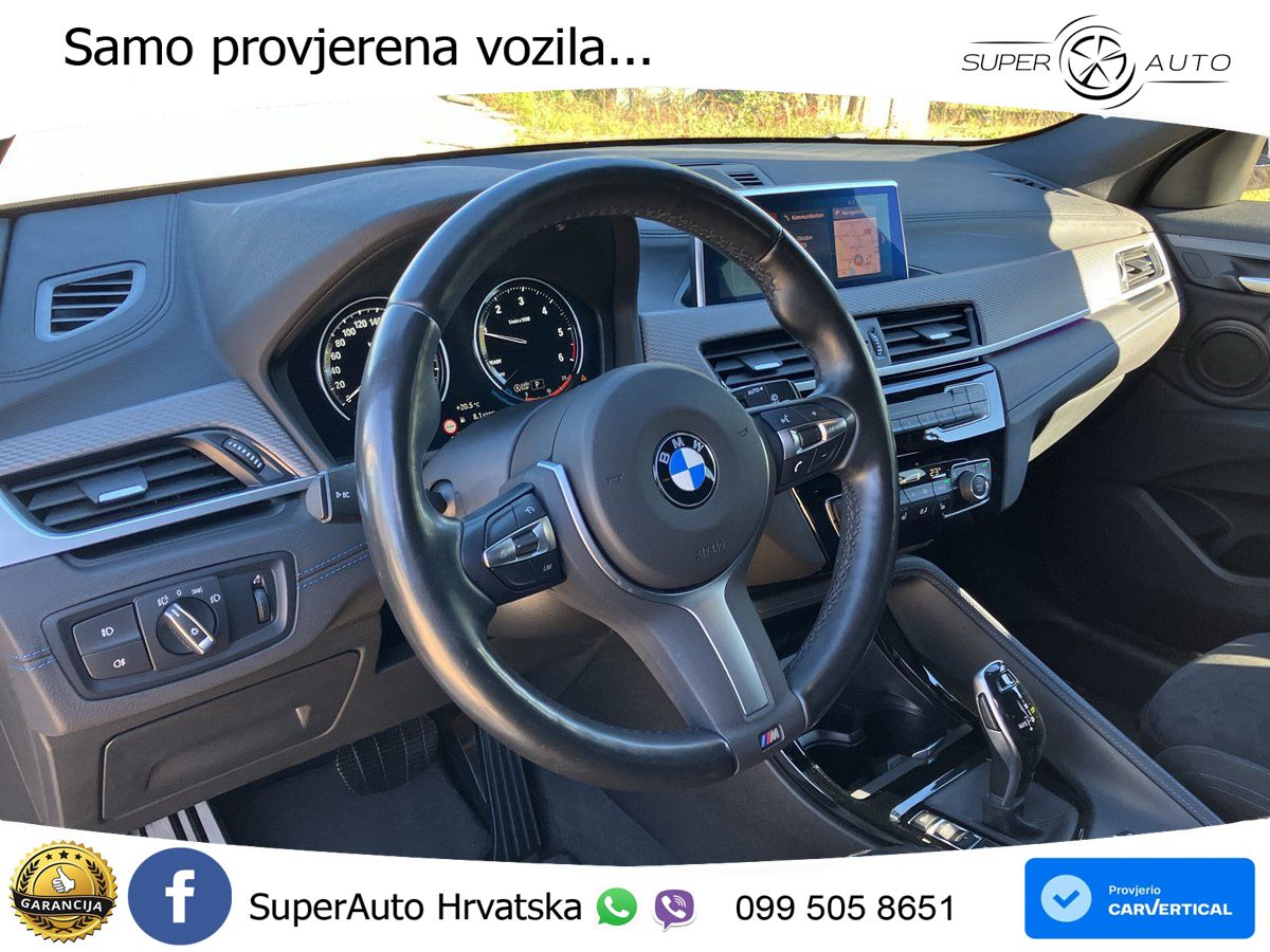 BMW X2 sDrive18d Steptronic M Sport LED+GR SJED+ACC