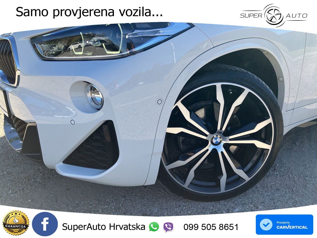 BMW X2 sDrive18d Steptronic M Sport LED+GR SJED+ACC