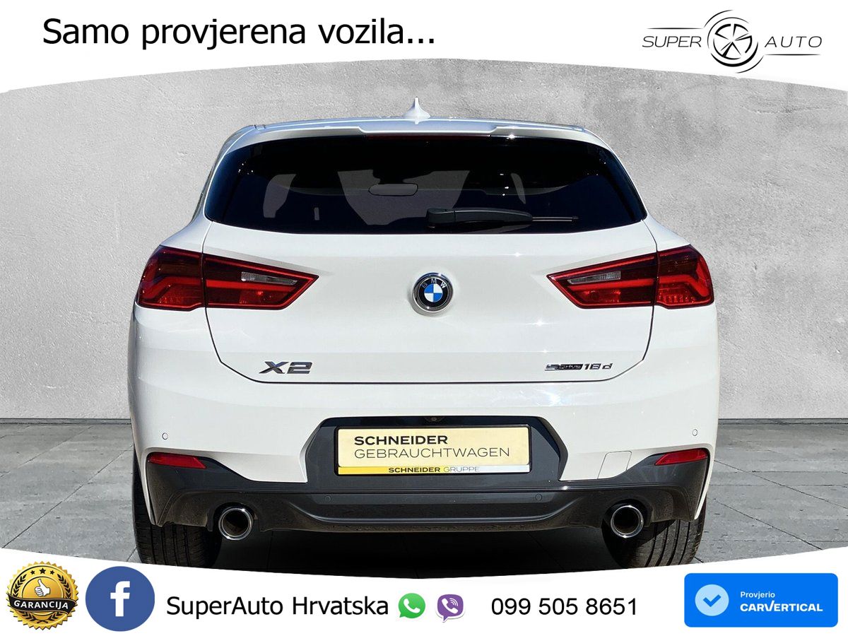 BMW X2 sDrive18d Steptronic M Sport LED+GR SJED+ACC