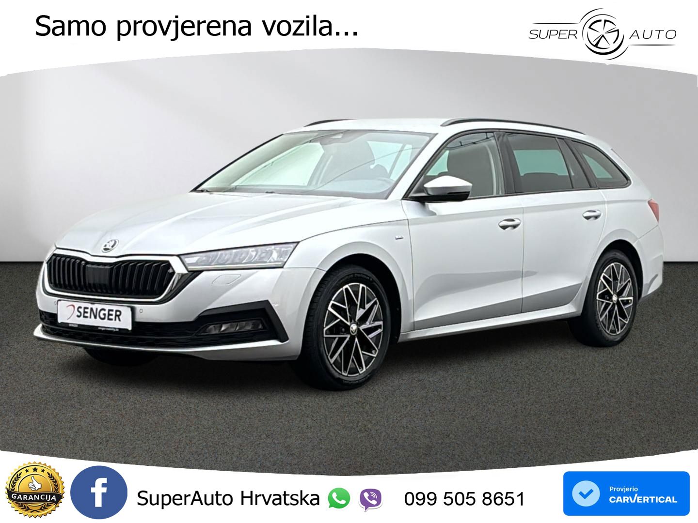Škoda Octavia Combi 2.0 TDI (150 KS) DSG