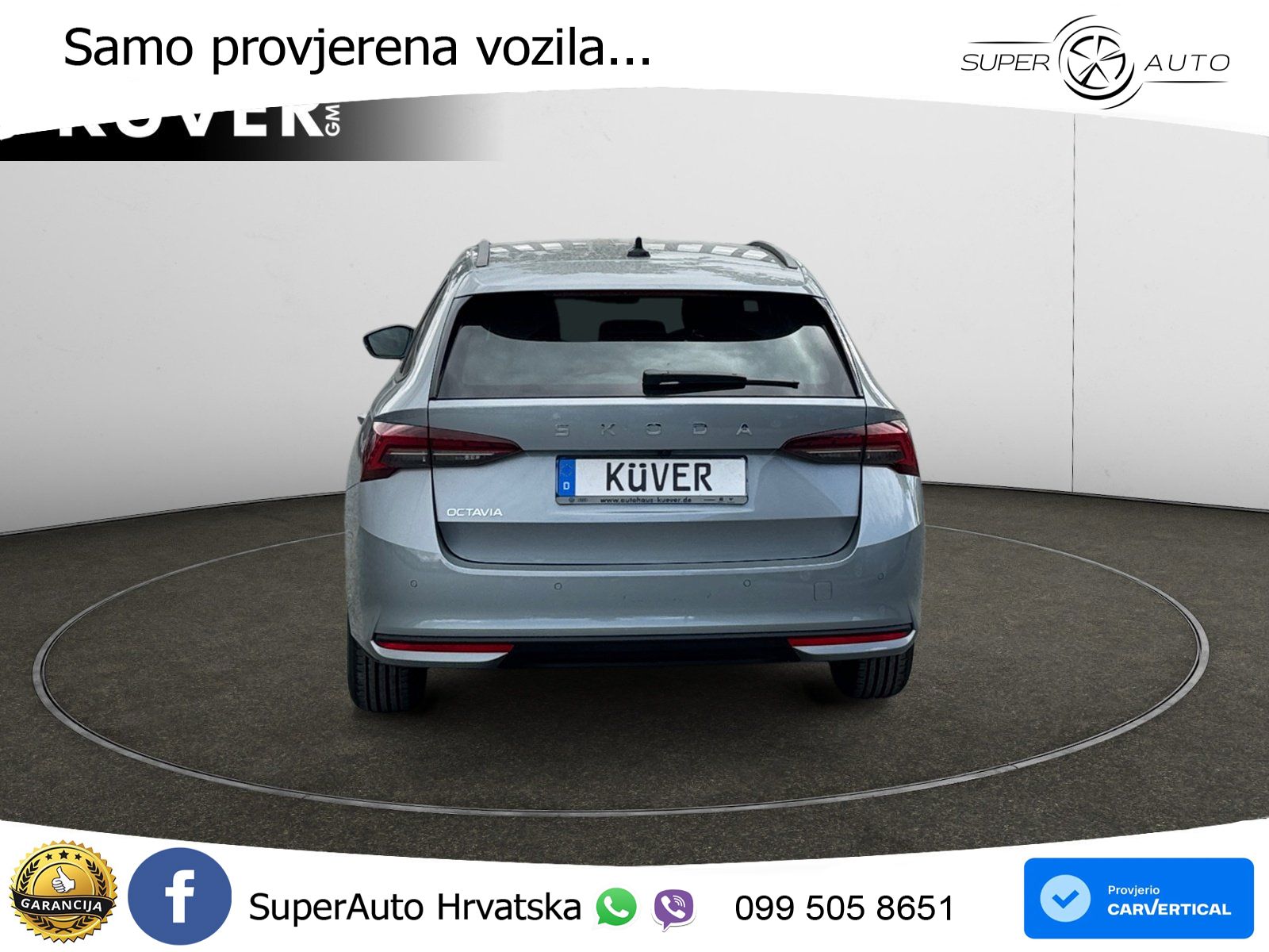 Škoda Octavia Combi 2.0 TDI (150 KS) DSG Selection LED+GR SJED+ACC