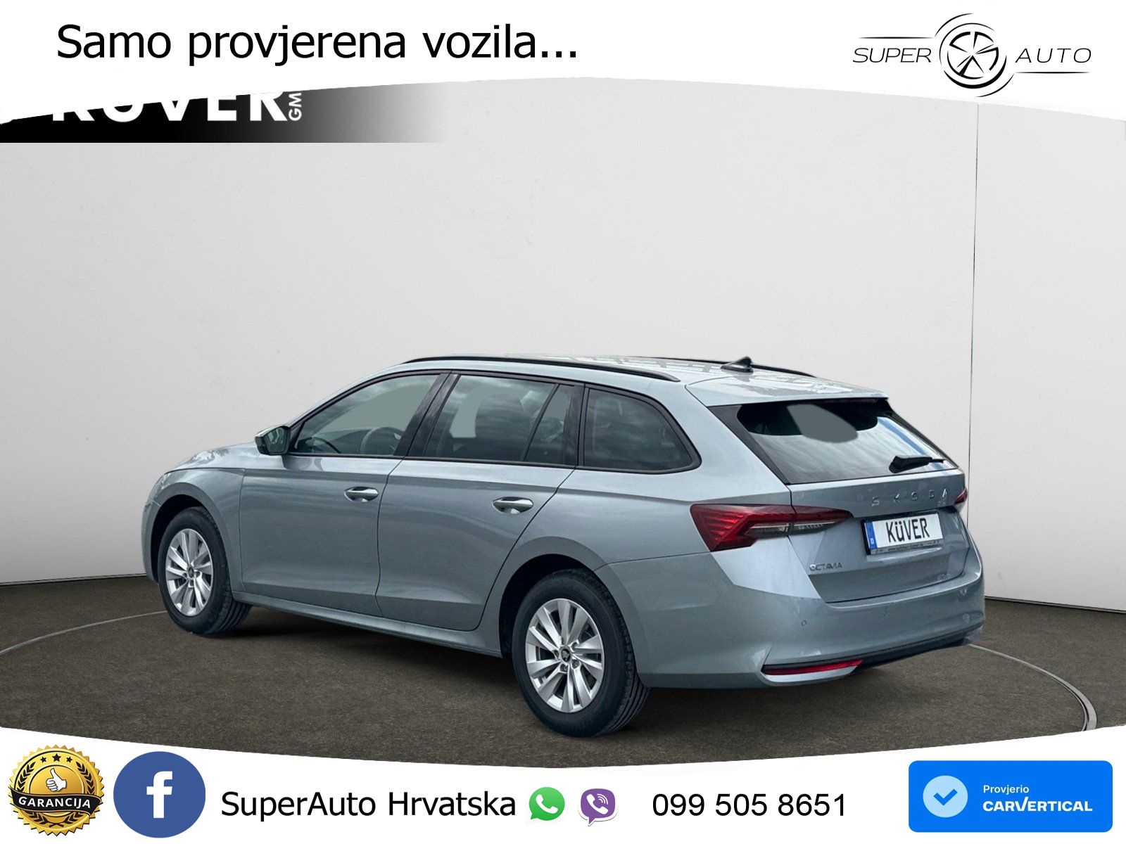 Škoda Octavia Combi 2.0 TDI (150 KS) DSG Selection LED+GR SJED+ACC