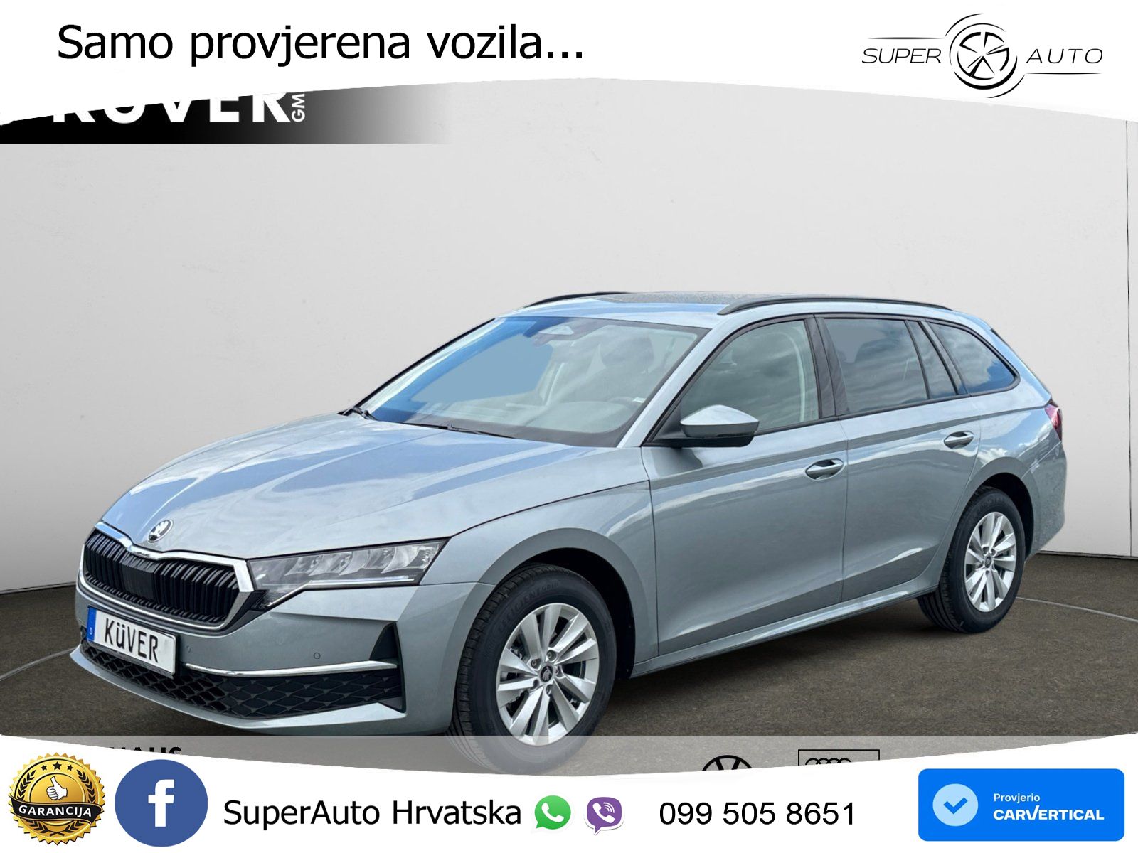 Škoda Octavia Combi 2.0 TDI (150 KS) DSG Selection LED+GR SJED+ACC