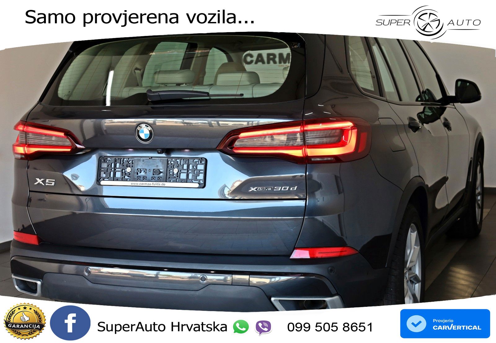 BMW X5 30d (286 KS) xDrive Steptronic LED+GR SJED+ACC