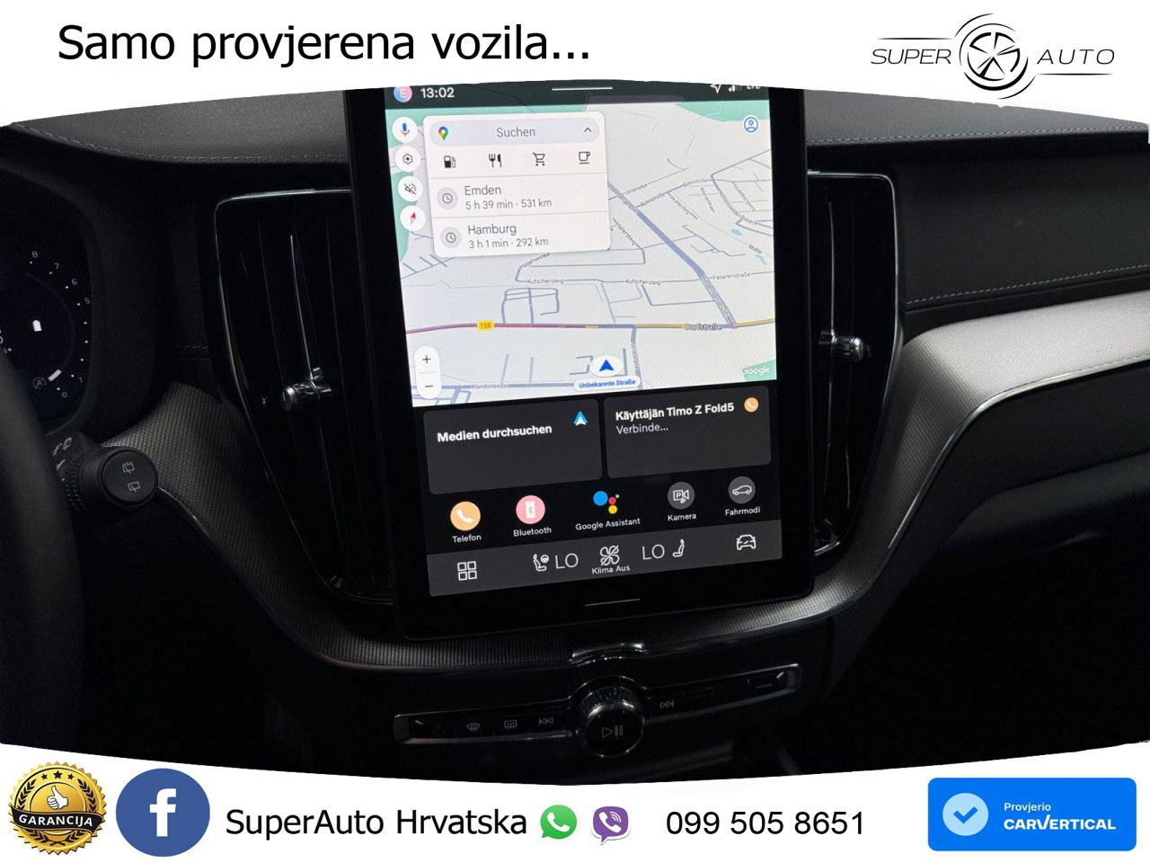 Volvo XC60 B5 Benzin AWD Geartronic ACC+HEAD+4xGR SJED+360+PANO
