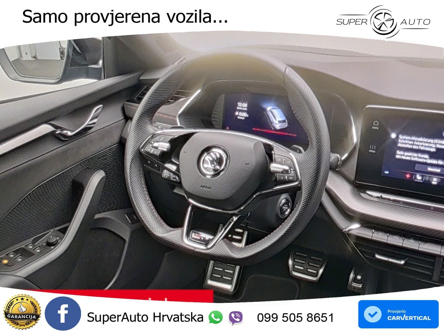 Škoda Octavia Combi RS 2.0 TDI (200 KS) DSG MATRIX+GR SJED+KAM