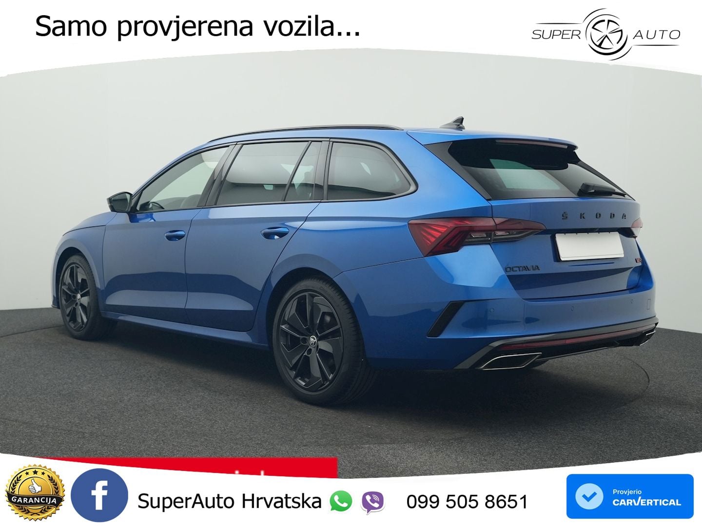 Škoda Octavia Combi RS 2.0 TDI (200 KS) DSG MATRIX+GR SJED+KAM