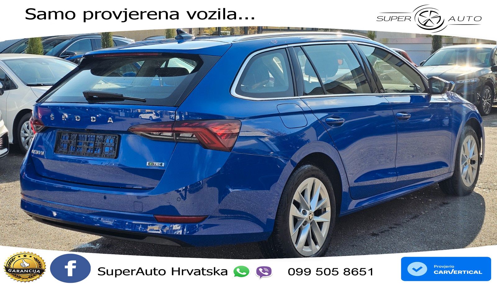 Škoda Octavia Combi 1.5 TSI EVO e-TEC (150 KS) DSG LED+GR SJED+ACC