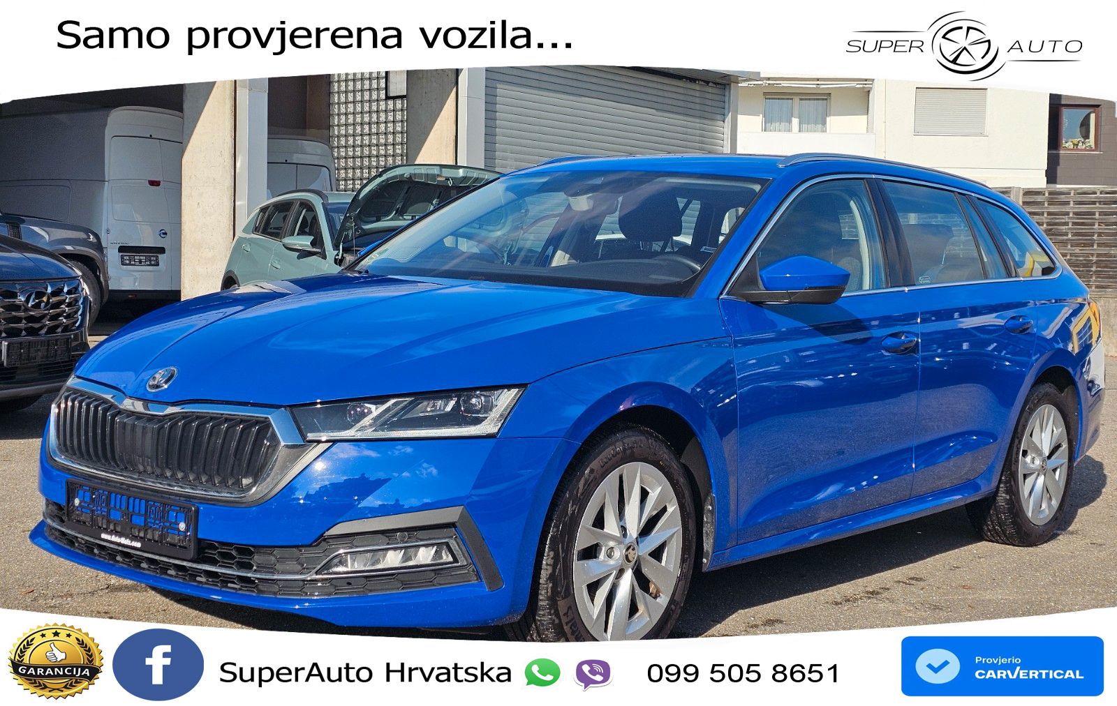 Škoda Octavia Combi 1.5 TSI EVO e-TEC (150 KS) DSG LED+GR SJED+ACC