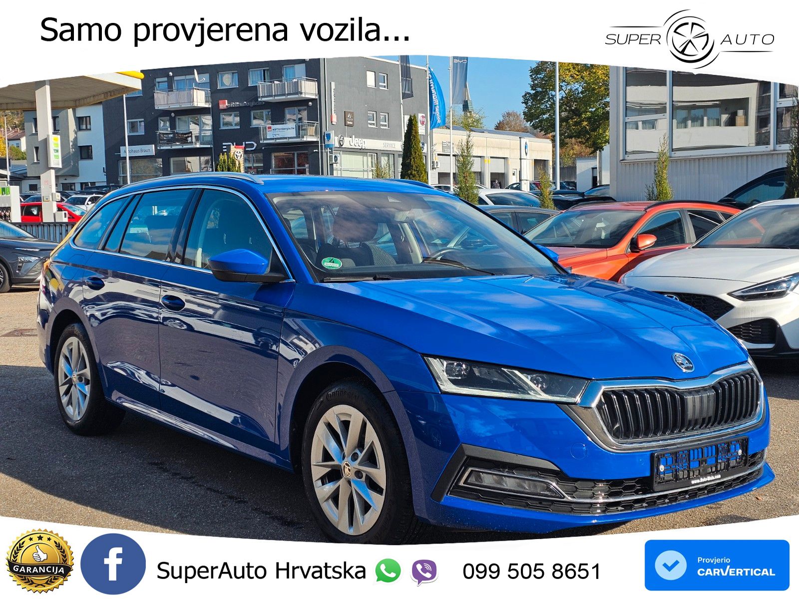 Škoda Octavia Combi 1.5 TSI EVO e-TEC (150 KS) DSG LED+GR SJED+ACC