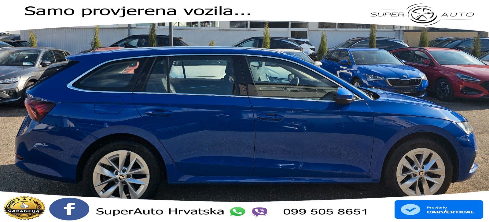 Škoda Octavia Combi 1.5 TSI EVO e-TEC (150 KS) DSG LED+GR SJED+ACC