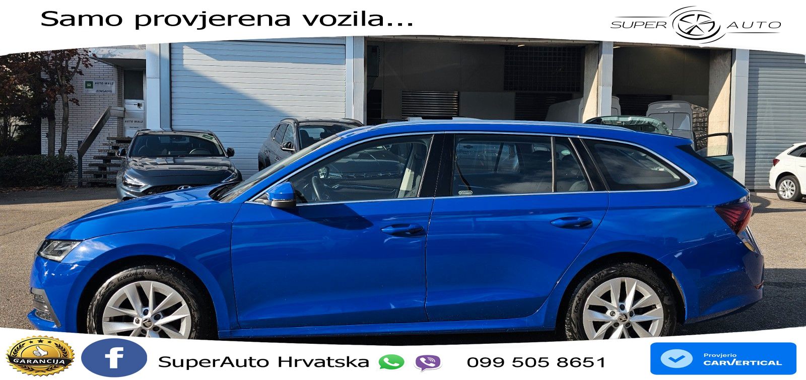 Škoda Octavia Combi 1.5 TSI EVO e-TEC (150 KS) DSG LED+GR SJED+ACC