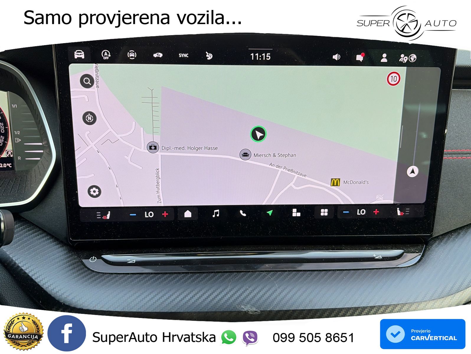 Škoda Octavia Combi RS 2.0 TSI (265 KS) DSG MATRIX+GR SJED+KAM