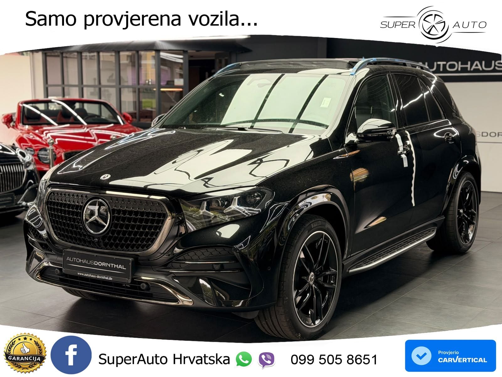 Mercedes GLE 450d (367 KS) EQ Boost 4MATIC 9G-TRONIC AMG ACC+HEAD+4xGR SJED+360+PANO