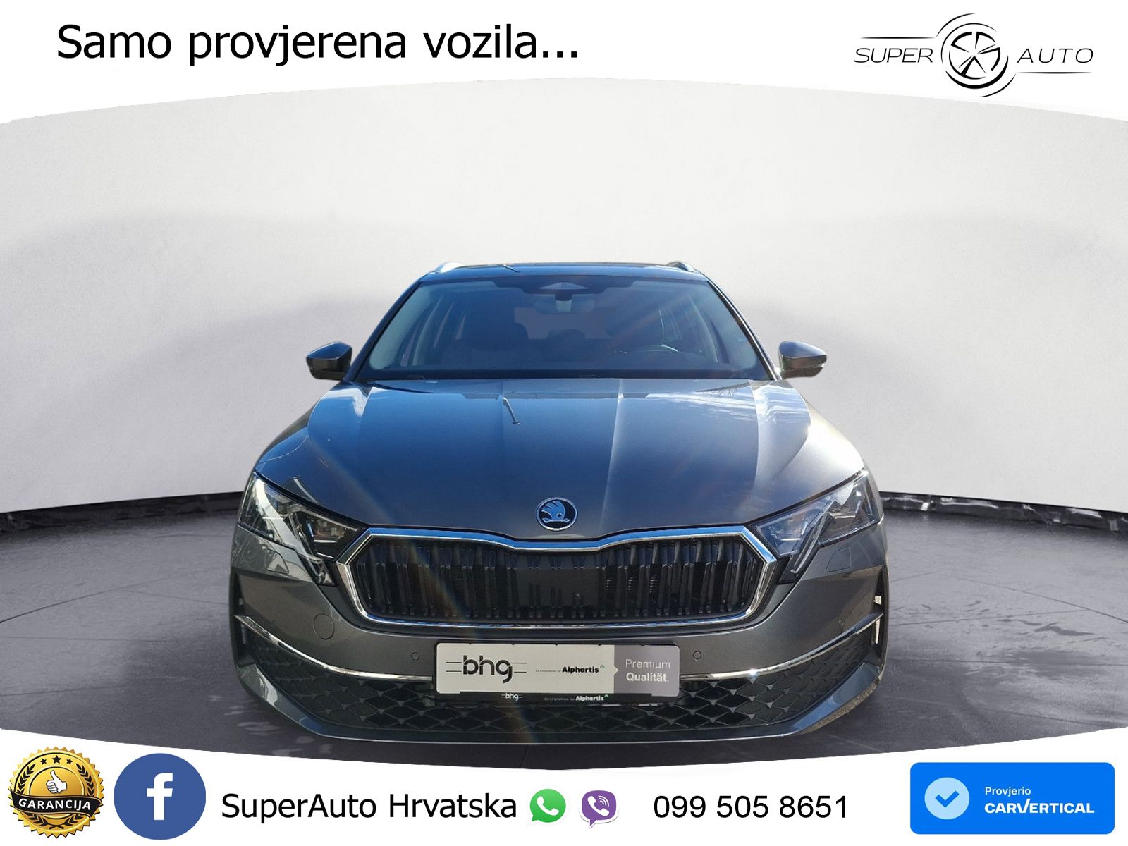 Škoda Octavia Combi 1.5 TSI (150 KS) DSG LED+GR SJED+ACC