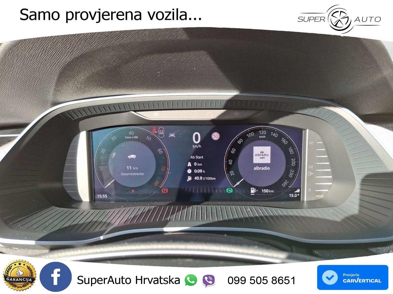 Škoda Octavia Combi 1.5 TSI (150 KS) DSG LED+GR SJED+ACC