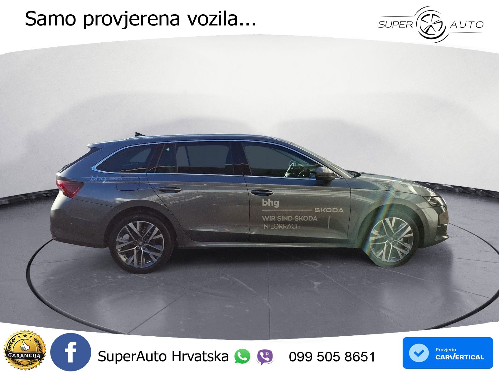 Škoda Octavia Combi 1.5 TSI (150 KS) DSG LED+GR SJED+ACC