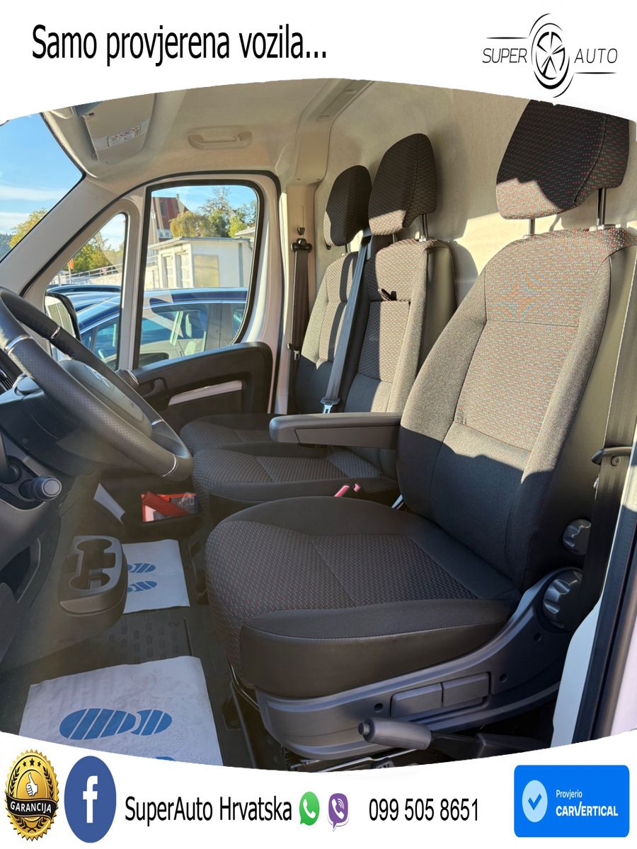 Citroën Jumper Grossraumkasten 35 L4H2 Control Heavy Blu 165 KS