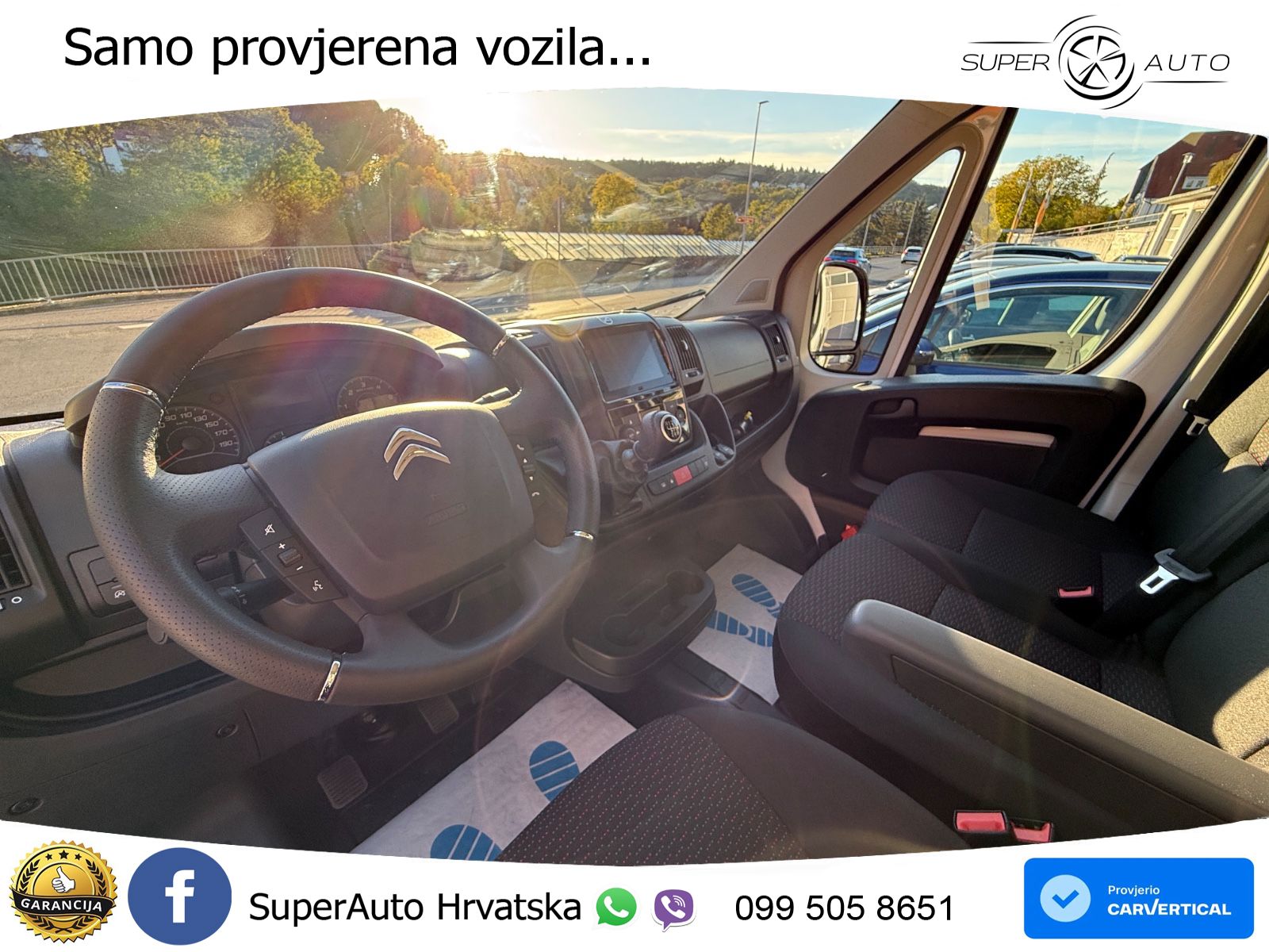 Citroën Jumper Grossraumkasten 35 L4H2 Control Heavy Blu 165 KS