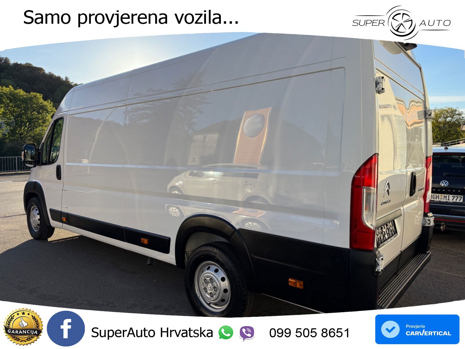 Citroën Jumper Grossraumkasten 35 L4H2 Control Heavy Blu 165 KS