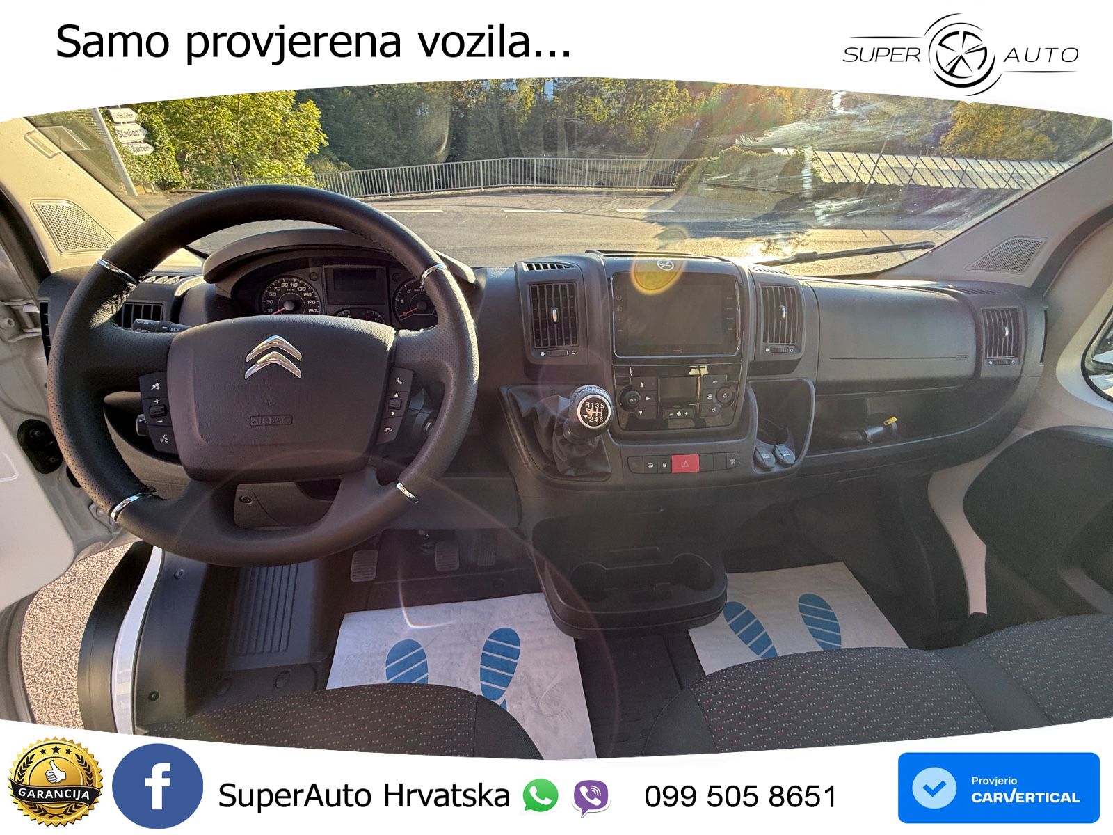 Citroën Jumper Grossraumkasten 35 L4H2 Control Heavy Blu 165 KS
