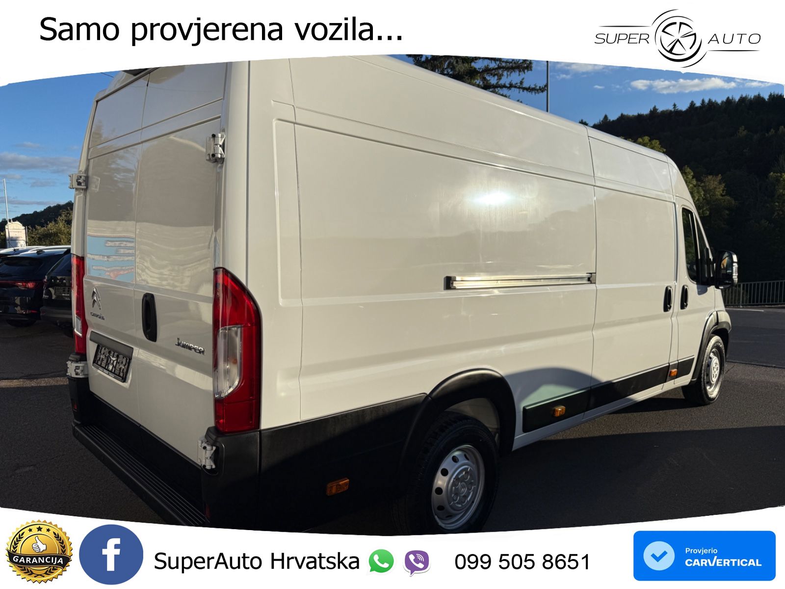 Citroën Jumper Grossraumkasten 35 L4H2 Control Heavy Blu 165 KS