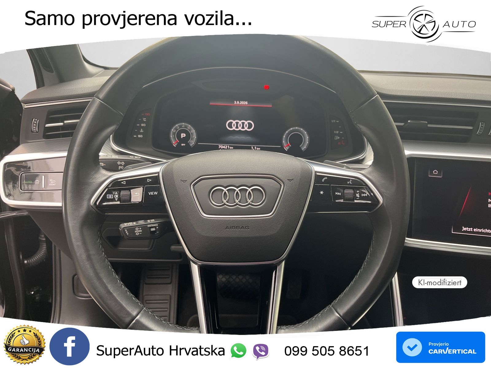 Audi A6 45 TFSI (265 KS) quattro ultra S tronic LED+GR SJED+ACC