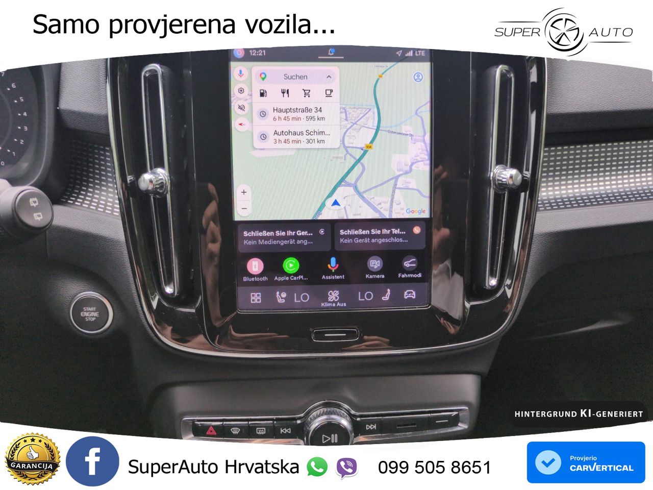 Volvo XC40 2.0 B3 163 KS Automatic LED+GR SJED+ACC