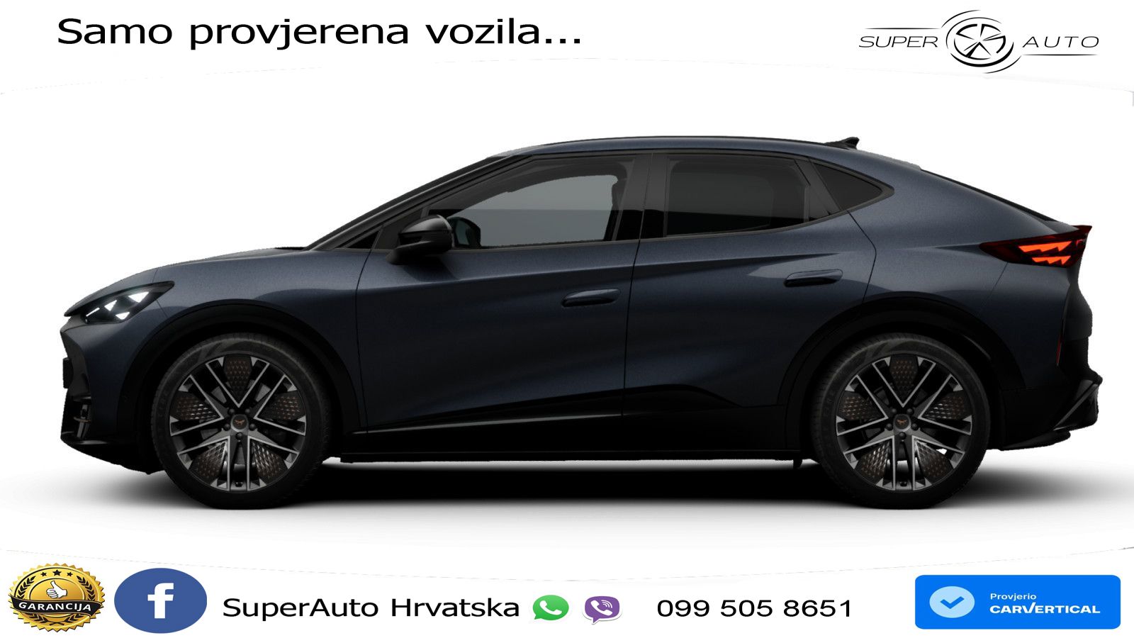 Cupra Tavascan 82 kWh (340 KS)  4WD VZ LED+GR SJED+ACC
