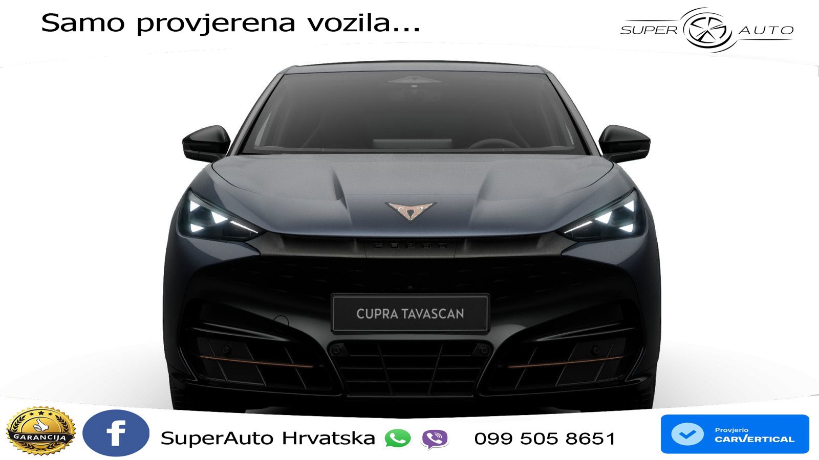 Cupra Tavascan 82 kWh (340 KS)  4WD VZ LED+GR SJED+ACC