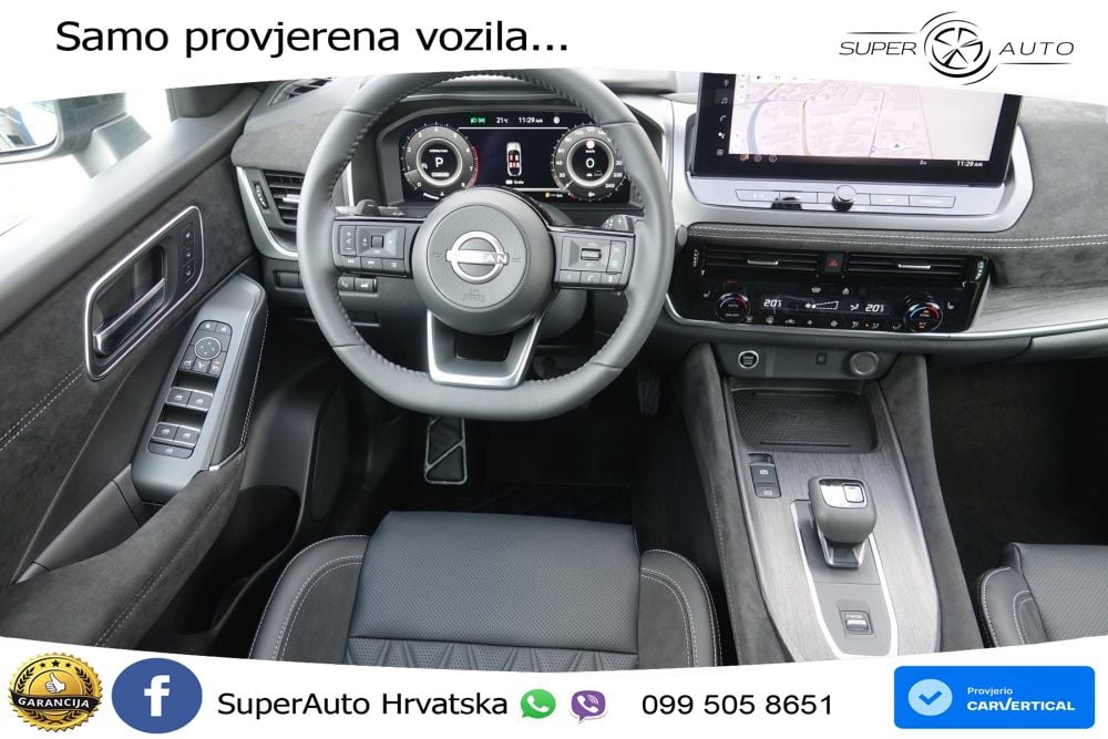 Nissan Qashqai 1.3 DIG-T (158 KS) Xtronic Tekna LED+GR SJED+ACC