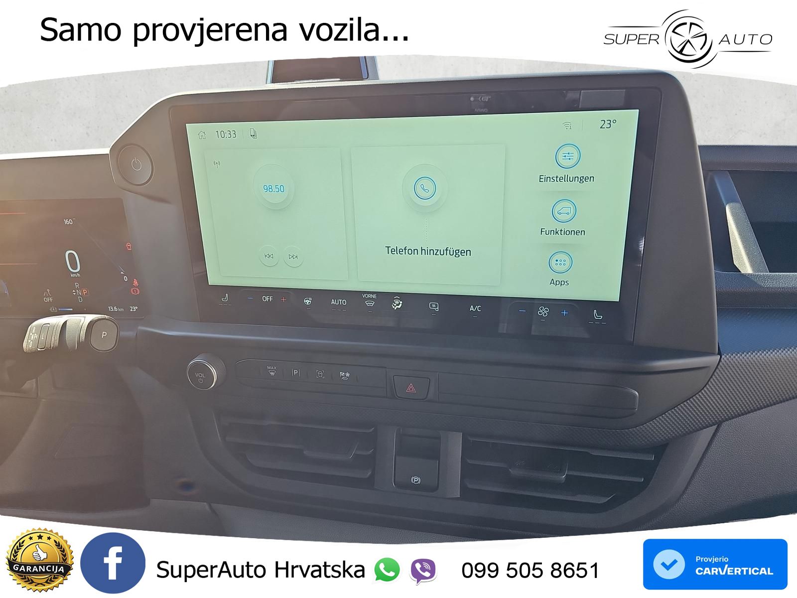 Ford E-Transit Custom Kasten 340 L2H1 AWD Trend AHK 136 KS